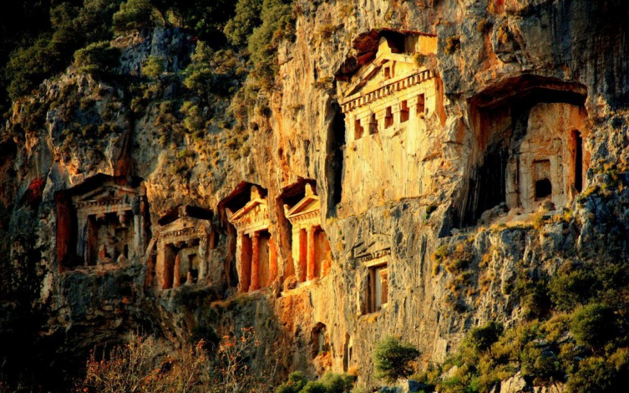 Ликийские гробницы Мармарис